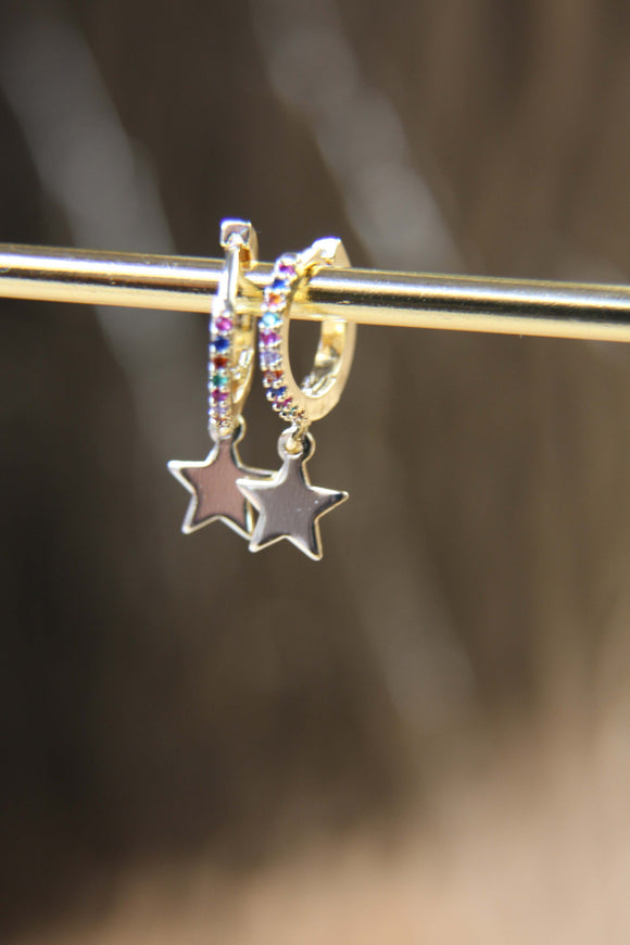 aros multicolor con estrella