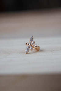 mini aros mariposa circonitas