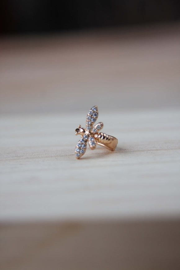 mini aros mariposa circonitas