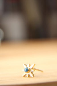 mini estrella polar con turquesa