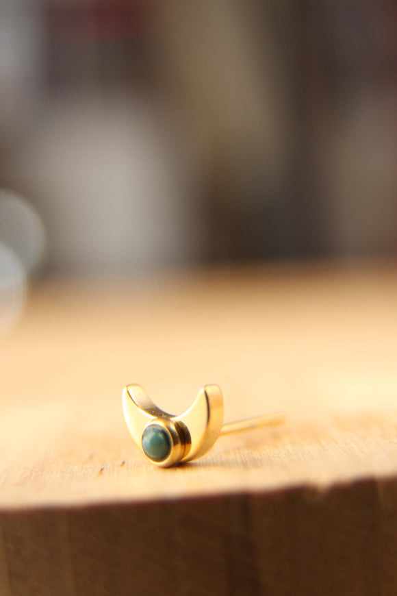 mini luna con turquesa