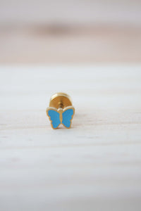 mini mariposa azul