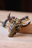 collar corto cabeza toro