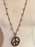 collar largo Hippie